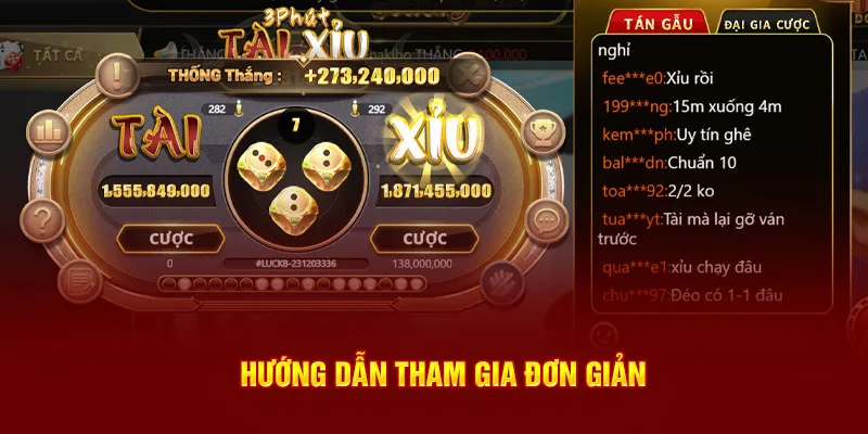 Hướng dẫn tham gia Tài Xỉu 88VV đơn giản